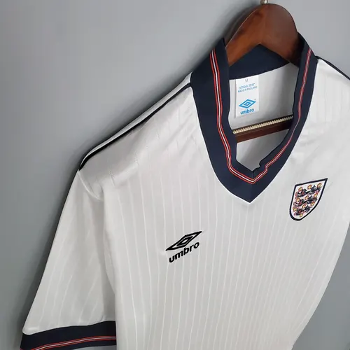 Camiseta Local Retro 1984/1987 Inglaterra AAA calidad fan — view 5