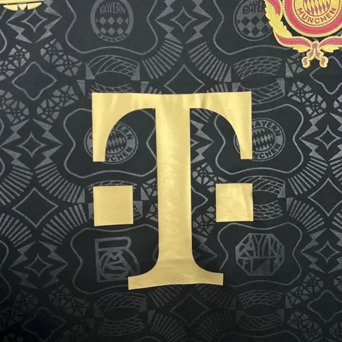 2025/2026 Bayern Munich 125th Anniversary Edition Black Football Jersey  — view 4