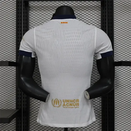2024/2025 Spieler Version Barcelona Weißes Coldplay Trikot  — view 2