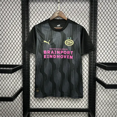 2024/2025 Jersey de Pretemporada Negro Eindhoven  — view 1
