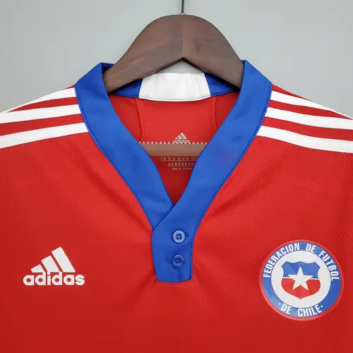 Camisa Chile Seleção Casa 2021 Futebol — view 3