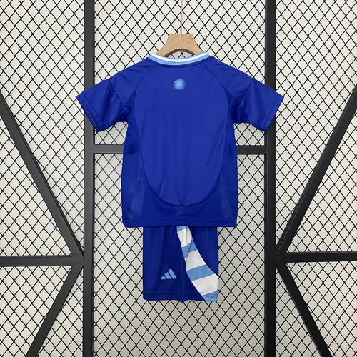 2024 Camiseta Visitante Selección Nacional de Argentina AAA calidad fan Talla Infantil — view 2