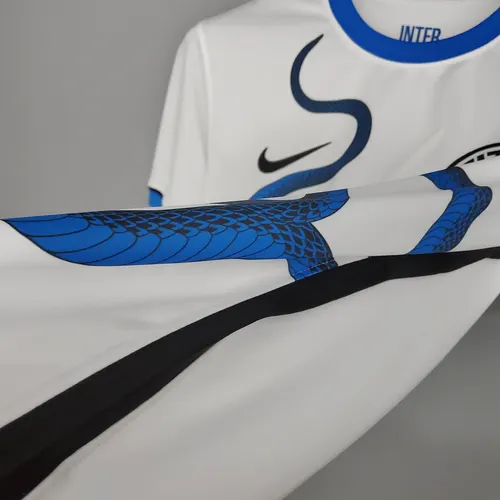 Internazionale Milan Football Jersey White 2021/2022  Away — view 8