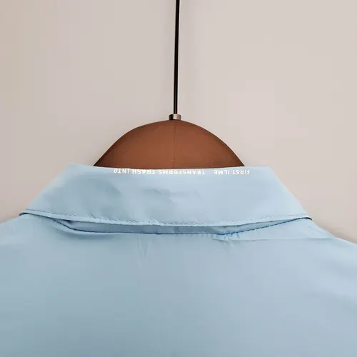 2021/2022 Manchester City Jersey Windbreaker Blue And White — view 7