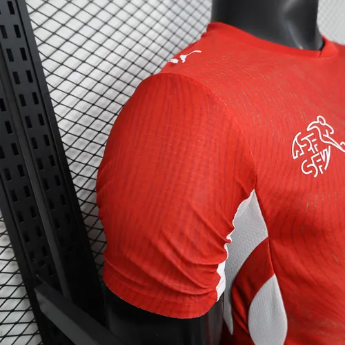 2026 Player Version Schweiz Heim-Fußballtrikot AAA Fan-Qualität — view 8