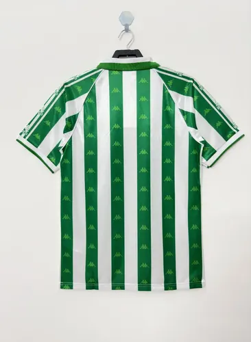 1995/1997 Rétro Real Betis Domicile Avec Sponsors Maillot de Foot  — view 2