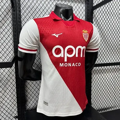 Version joueur AS Monaco Maillot de football domicile 2026/2027  landaise — view 3