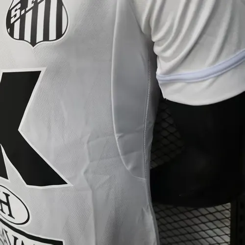 2025/2026 Spielerversion Santos Sonderausgabe Weiß Fußballtrikot AAA fan-gradät — view 9