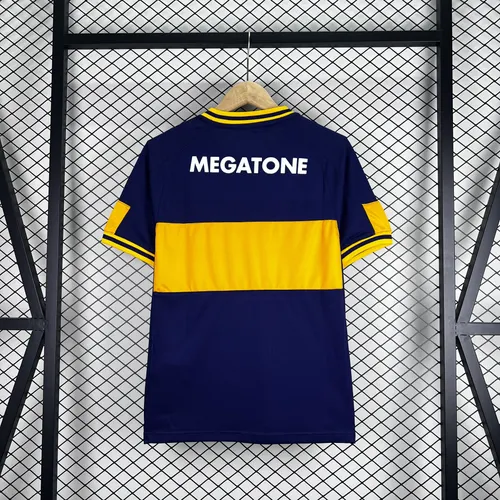 2006/2007 Retro Boca Juniors Heim Fußballtrikot   — view 2