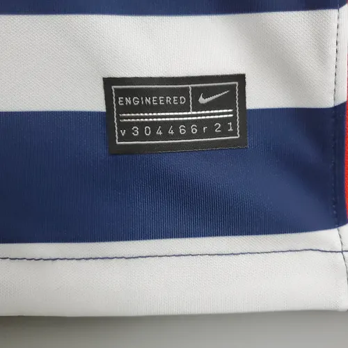 2021/2022 Psg Paris Saint-Germain Training Wear White And Blue — view 10