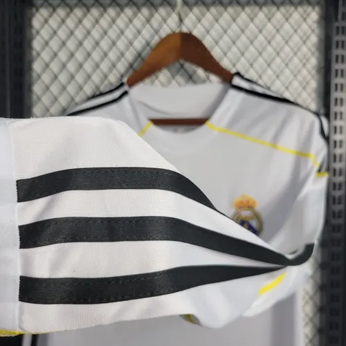 Camisa de Futebol Real Madrid Casa Manga Longa Retro 2009/2010   — view 8