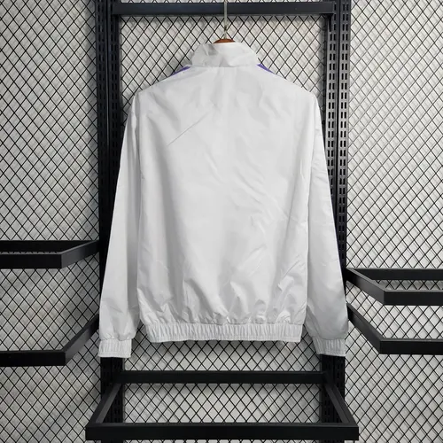 Cortavientos Reversible Blanco de Real Madrid 2023/2024 — view 3