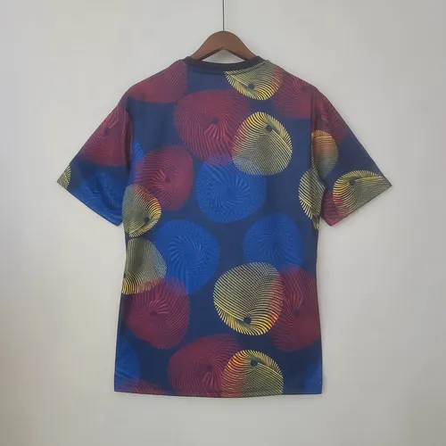 2022 Spain Training Wear Colorful Soccer Shirt — view 2