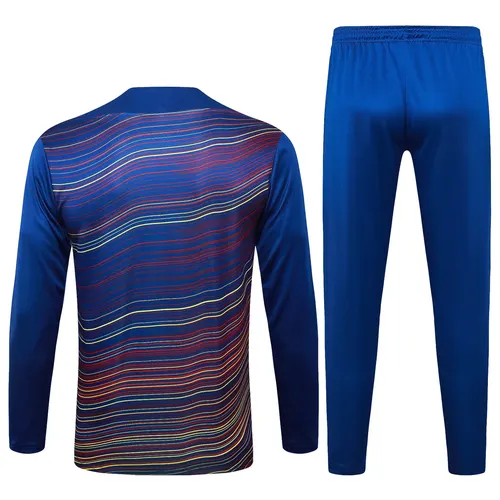 2025/2026 Barcelona Twill inkjet Half-Pull Training Suit Jersey  Set — view 2