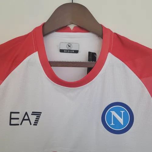 2023 Napoli Valentine's Day Limited Edition White Soccer Jersey  — view 3