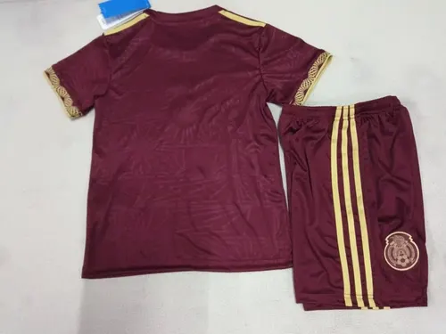2025/2026 Mexiko National Sonderedition Rot Fußballtrikot  Kindergröße — view 2
