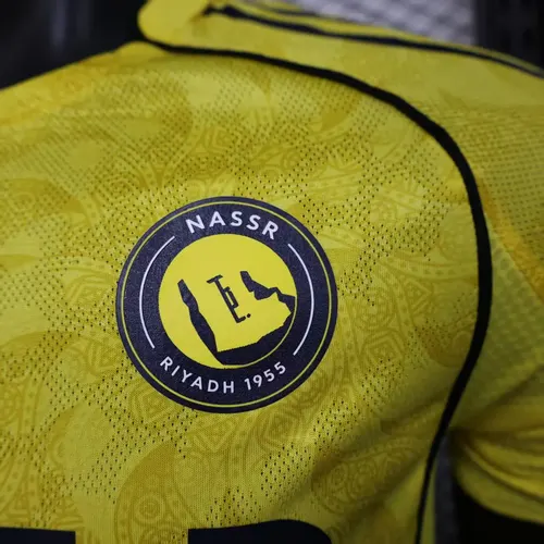 2025/2026 Player Version Al-Nassr Home Football Shirt  — view 5