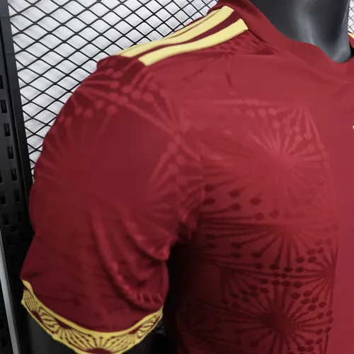 2025/2026 Spielerversion Mexiko National Sonderedition Rot Fußballtrikot  — view 5
