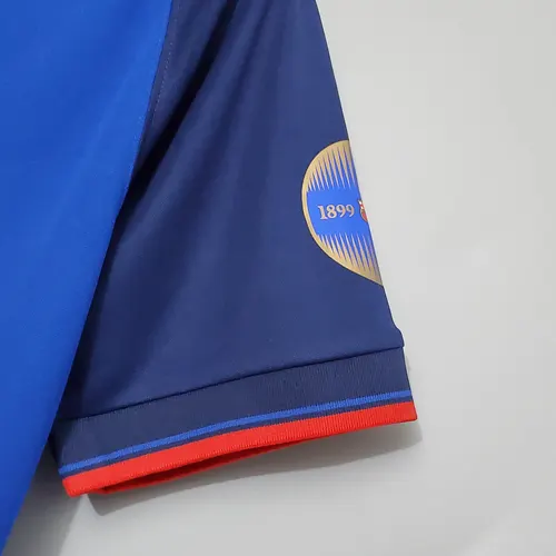 Camisa de Futebol Retro Barcelona Home Edição 100º Aniversário 1999/2000  — view 7