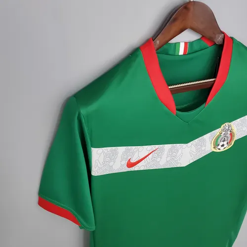2006 Retro México Local Camiseta Selección AAA calidad aficionado — view 3