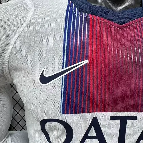 Camisa de Futebol Paris Saint-Germain 2026/2027 Fora Manga Longa Versão Jogador   — view 8