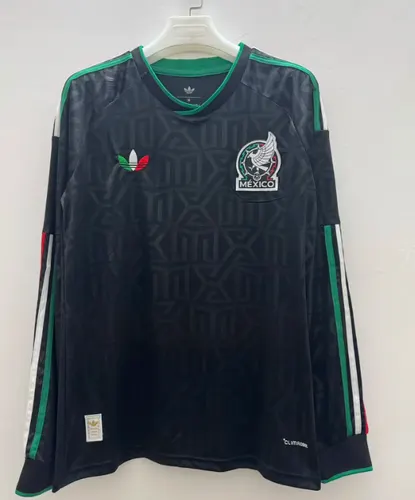 2025/2026 Long Sleeves Mexico Training clothes 01 Football Jersey  — view 1