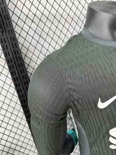 2024/2025 Langarm Liverpool Auswärts Spielerversion Fußballtrikot  — view 3