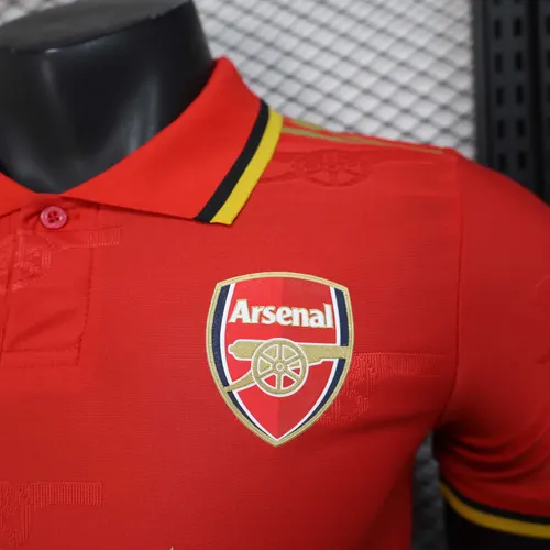 2025/2026 Spielerversion Arsenal Sonderedition Rot Fußballtrikot  — view 5