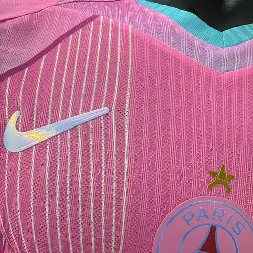 Maillot de football 2025/2026 Version Joueur Psg Paris Saint-Germain Édition Spéciale Rose lande — view 6