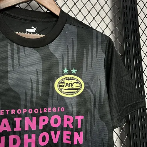2024/2025 Jersey de Pretemporada Negro Eindhoven  — view 6