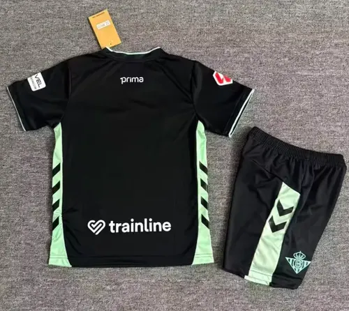 2025/2026 Real Betis Tercera Equipación Visitante Camiseta de Fútbol Calidad Talla Infantil — view 2