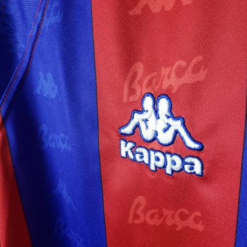 1996/1997 Retro Barcelona Football Shirt Home  — view 4