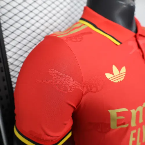 2025/2026 Spielerversion Arsenal Sonderedition Rot Fußballtrikot  — view 6