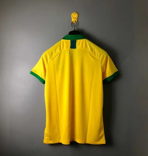 Maillot de foot domicile Brésil 2019 Rétro AAA qualité fan — view 2