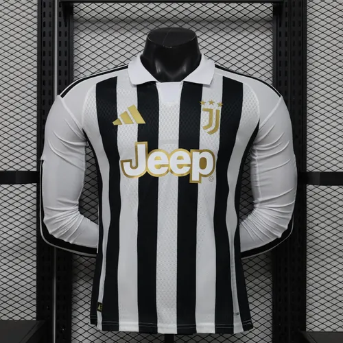 2026/2027 Long Sleeve Player Version Juventus Home Football Jersey  