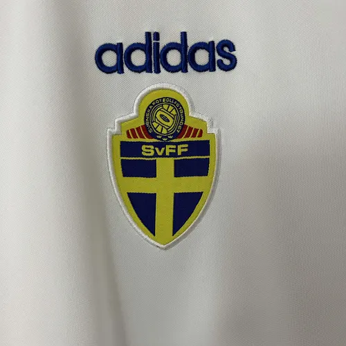 1994 Rétro Suède Maillot Extérieur Football AAA qualité fan — view 5