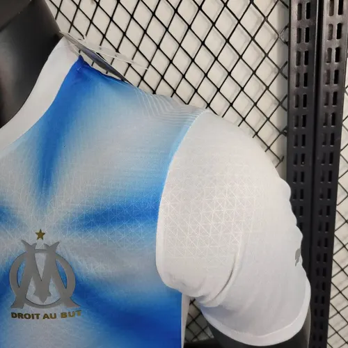 2023/2024 Version Joueur Olympique de Marseille Quatrième Extérieur 30e Anniversaire Édition Blanche — view 9