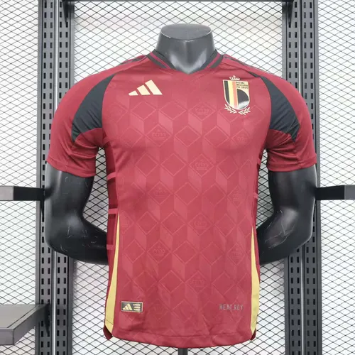 2024 Spielerversion Belgien Nationalmannschaft Heim Fußballtrikot  