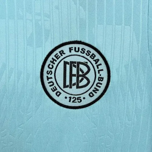 2025 Germany 125th Anniversary Edition Goalkeeper Light Blue Football Shirt  Kids Size — view 5