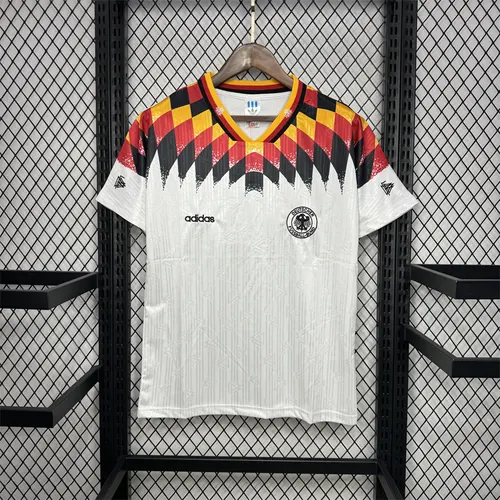 Camisa de Futebol Alemanha Casa Retrô 1994  