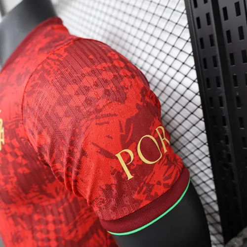 2025/2026 Spielerversion Portugal Sonderausgabe 02 Fußballtrikot  — view 7