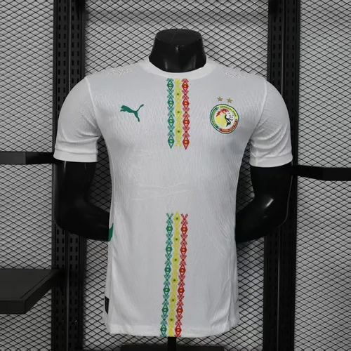 2026 Version Joueur Maillot Édition Spéciale Deux Étoiles Équipe Nationale Sénégal