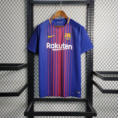 2017/2018 Retro Barcelona Heim Fußballtrikot   — view 1