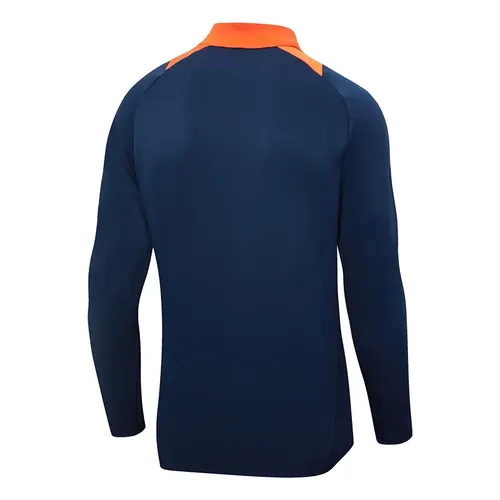 2024/2025 Manchester United Half-Pull Training Suit Royal Blue Football Shirt  Set — view 4