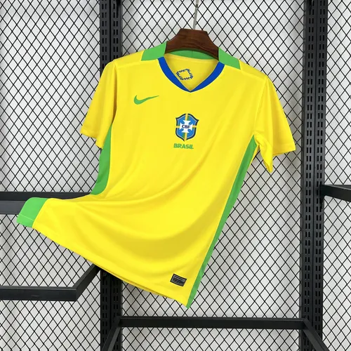 2025 Maillot Domicile Brésil AAA qualité fan — view 1