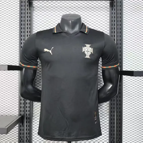 2026 Player Version Portugal Black Panther Football Shirt 