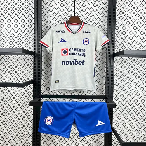 2025/2026 Camisa de Futebol Cruz Azul Visitante  Tamanho Infantil — view 1