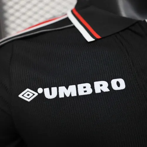 Camisa de Futebol Manchester United Edição Especial Preta Versão Jogador 2025/2026  — view 4