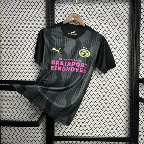 2024/2025 Jersey de Pretemporada Negro Eindhoven  — view 3