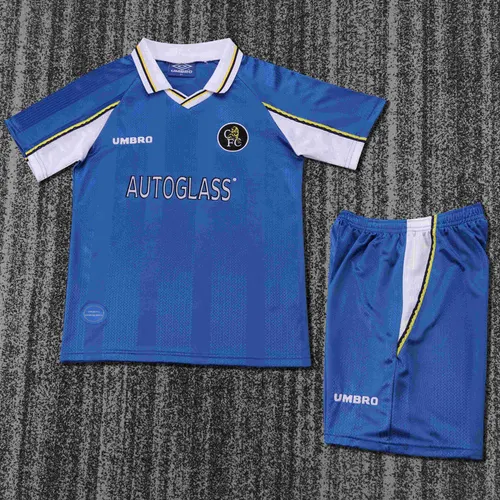 1997-1999 Retro Chelsea Home Football Jersey Kids Size